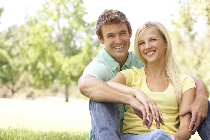 Overcoming Erectile Dysfunction, It’s not that Hard!, image of happy man and woman.